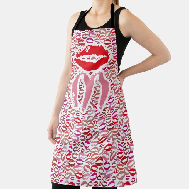 Tablier Montse Kisses Kiss MontKISSES by Masanser Pixelat  (Insitu)