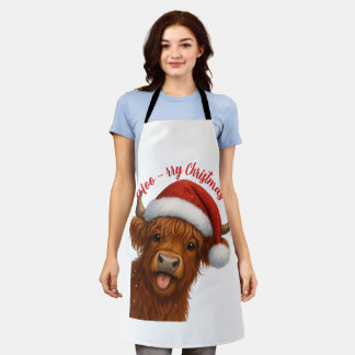 Tablier Moo-rry ChristmasT-Shirt