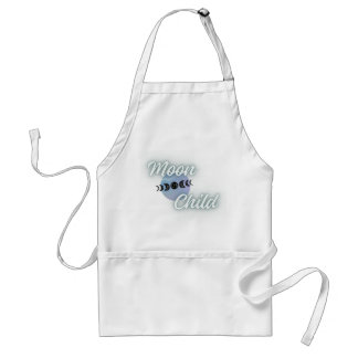 Tablier Moon Enfant Boho Moon Phases Apron