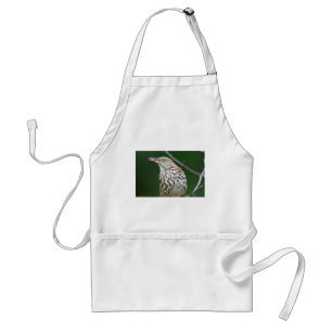 Tablier Moqueur roux avec vêtements Cadeaux de la pêche du