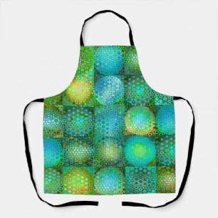 Tablier Mosaïque de formes circulaires