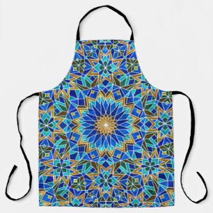 Tablier Mosaïque marocaine : Design arabe sans fil