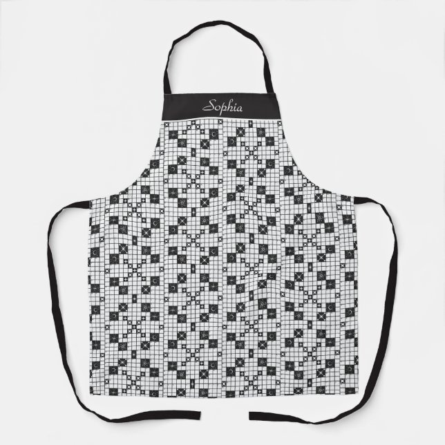 Tablier Mot-clé Retro Mid-Century (Recto)