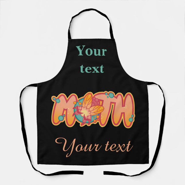 Tablier Moth, papillon de nuit (Recto)