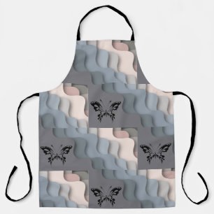 Tablier motif 3D