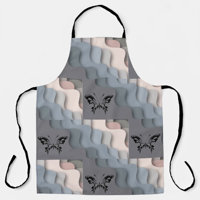 Tablier motif 3D (Recto)