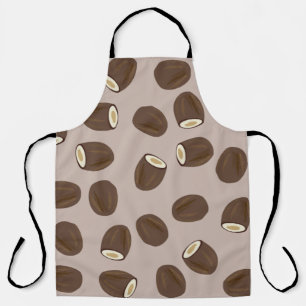 Tablier Motif à la noix de coco