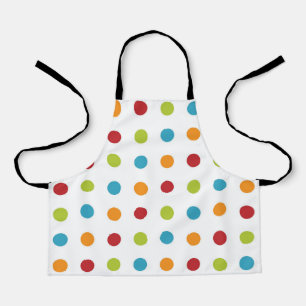 TABLIER MOTIF À POIS