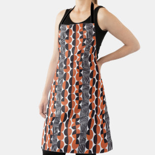Tablier Motif Abstrait biologique moderne