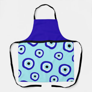 Tablier Motif Abstrait de l'oeil malin de la chance //