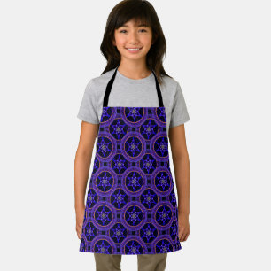 Tablier Motif abstrait élégant boho moderne floral #505