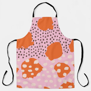 Tablier motif Abstrait sans soudure avec pinces. Beau