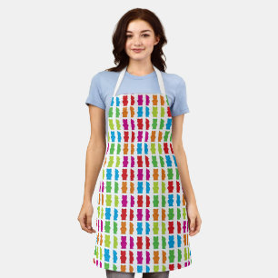 Tablier Motif alimentaire de bonbons Multicolore de l'ours