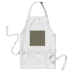 Tablier Motif Antique Seahorse Et Starfish