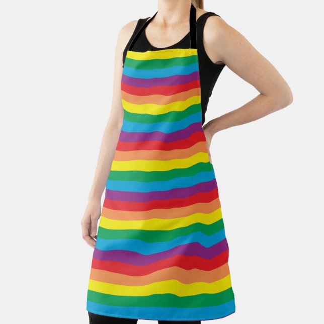 Tablier Motif arc-en-ciel simple (Insitu)