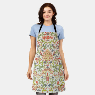 Tablier Motif artistique de fleurs de textile floral vinta