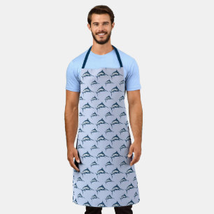 Tablier Motif Blue Marlin