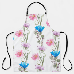 Tablier Motif botanique aquarelle