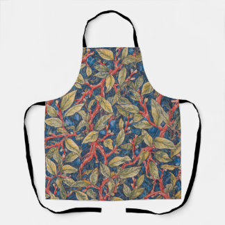 Tablier Motif botanique vintage de William Morris pour la 