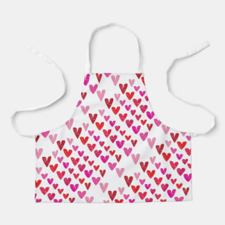 Tablier Motif cardiaque