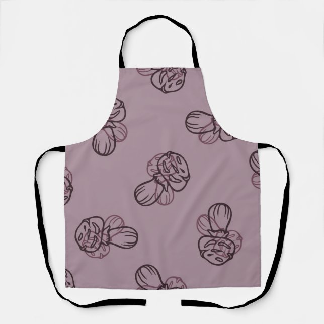 Tablier Motif champignon (Recto)