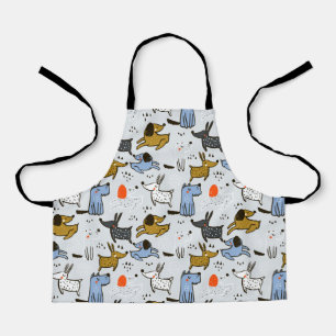 Tablier Motif chien mignon Doodle
