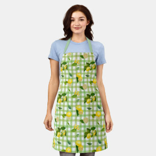 Tablier  Motif Citron Méditerranéen Pique-Nique 