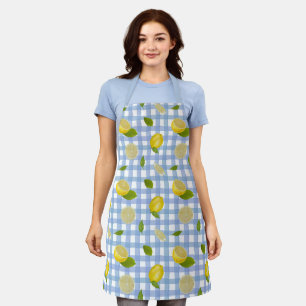 Tablier  Motif Citron Méditerranéen Pique-nique 
