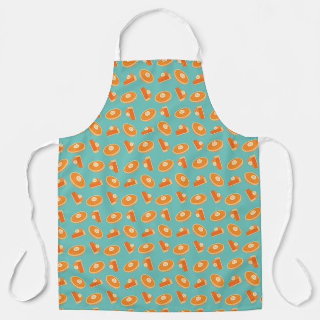 Tablier Motif citrouille (Recto)