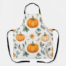 Motif Citrouille rustique