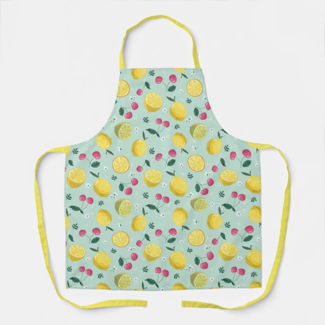 Tablier Motif Citrus (Recto)