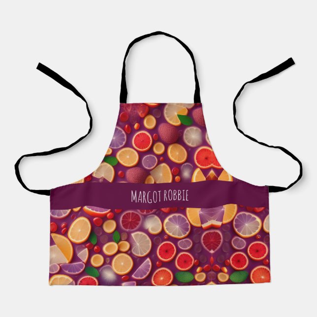 Tablier Motif coloré Campari Soda (Recto)