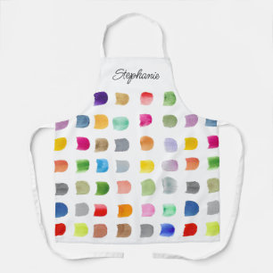 Tablier Motif coloré personnalisé