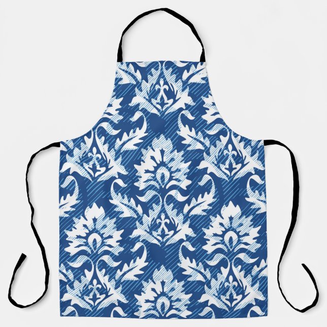 Tablier Motif damassé incolore (Recto)