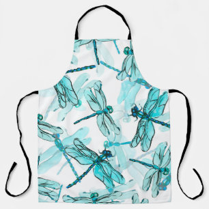 Tablier Motif d'aquarelle transparente avec élégante libel