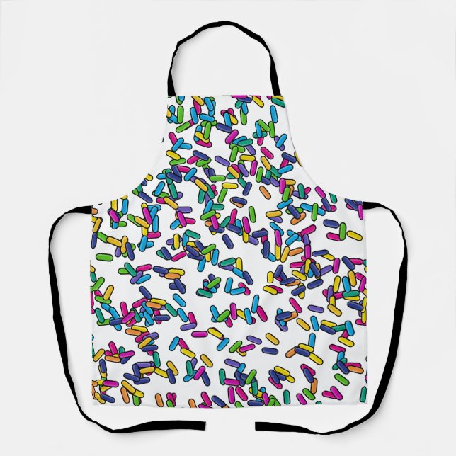 Tablier Motif d'arrosage éparpillé (Recto)