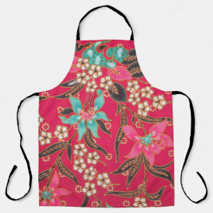 Tablier Motif d'art batik indonésien