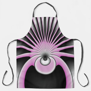 Tablier Motif d'art fractal Abstrait moderne