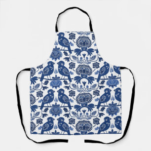 Tablier Motif d'art populaire finlandais