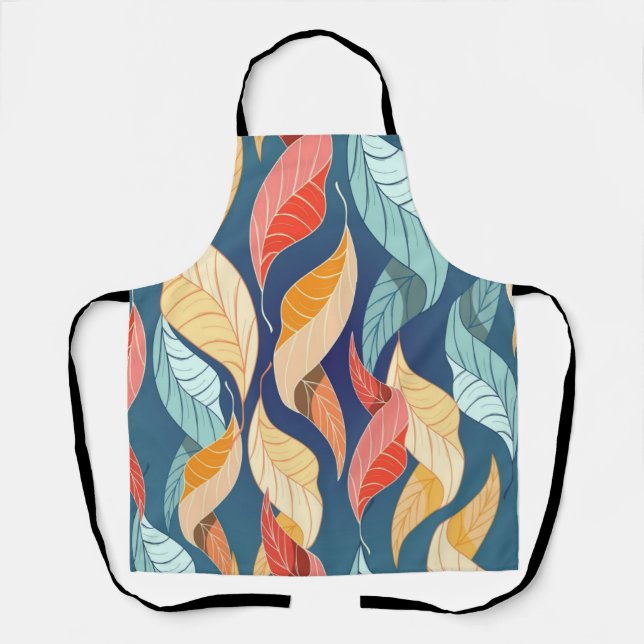 Tablier Motif d'automne (Recto)