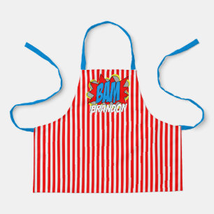 Tablier Motif de bandes dessinées personnalisées Pop Art