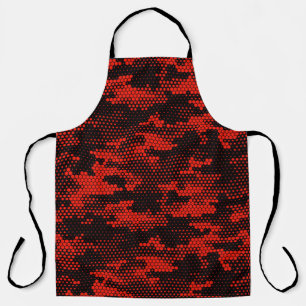 Tablier Motif de camouflage en toute transparence. Point n