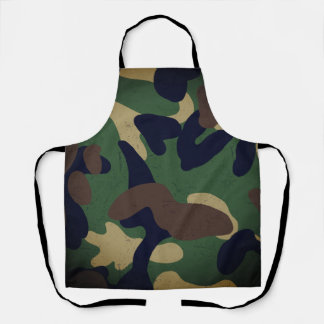 Tablier Motif de camouflage militaire classique