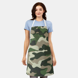 Tablier Motif de camouflage militaire classique dans les t