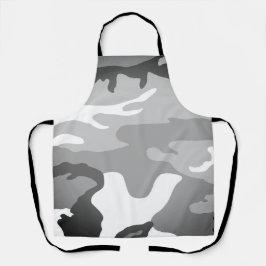 Tablier Motif de camouflage militaire urbain gris