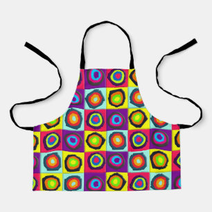 Tablier motif de cercles
