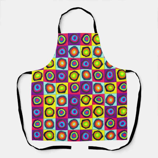 Tablier motif de cercles   (Recto)