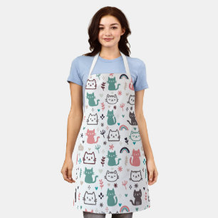 Tablier Motif de chats mignons