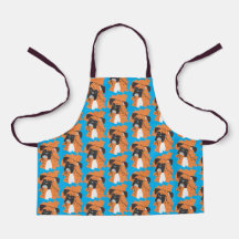 Motif de chien de boîte