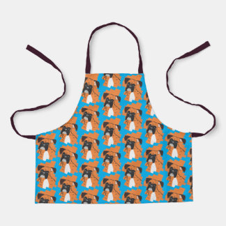 Tablier Motif de chien de boîte